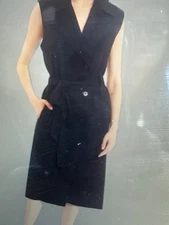 julia jordan Women's Sleeveless A-line Jacket Dress SIZE 8 MSRP $149.00