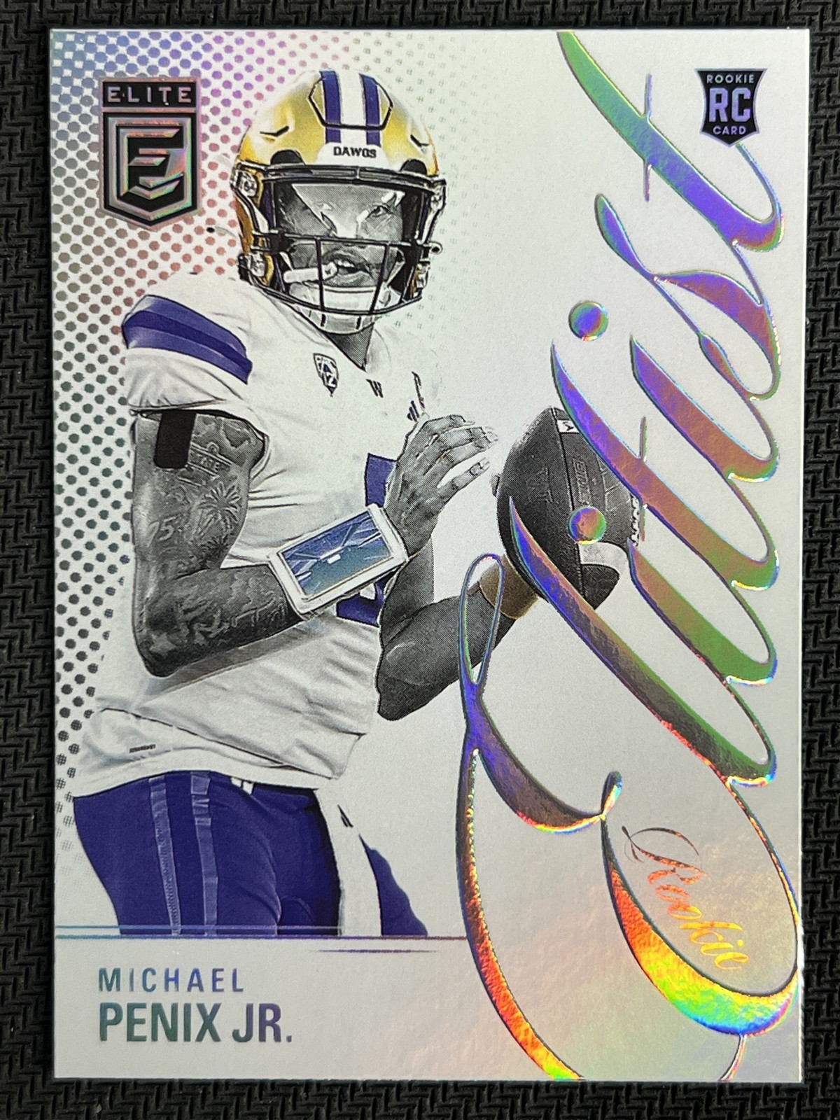 2024 Donruss Elite Rookie Elitist #4 Michael Penix Jr. RC Falcons