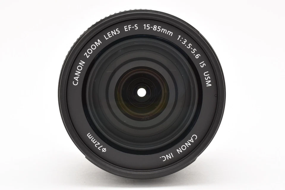 Canon EF-S 15-85mm F/3.5-5.6 IS USM AF Lens w/hood case [READ] from Japan 9244 - Image 3 of 4
