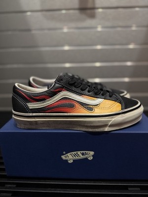 Vans Old Skool 36 Archive Flame Black “VN000D9RCJK” Brand New Size