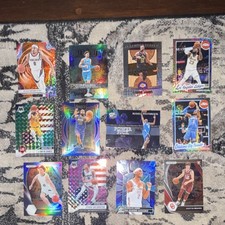  NBA Stars & Rookies 12 Card Lot Numbered LeBron/SGA/LaMelo/Westbrook/ Reaves