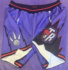 Authentic Toronto Raptors 1998-1999 Mitchell & Ness Game Cut Shorts XXL/52