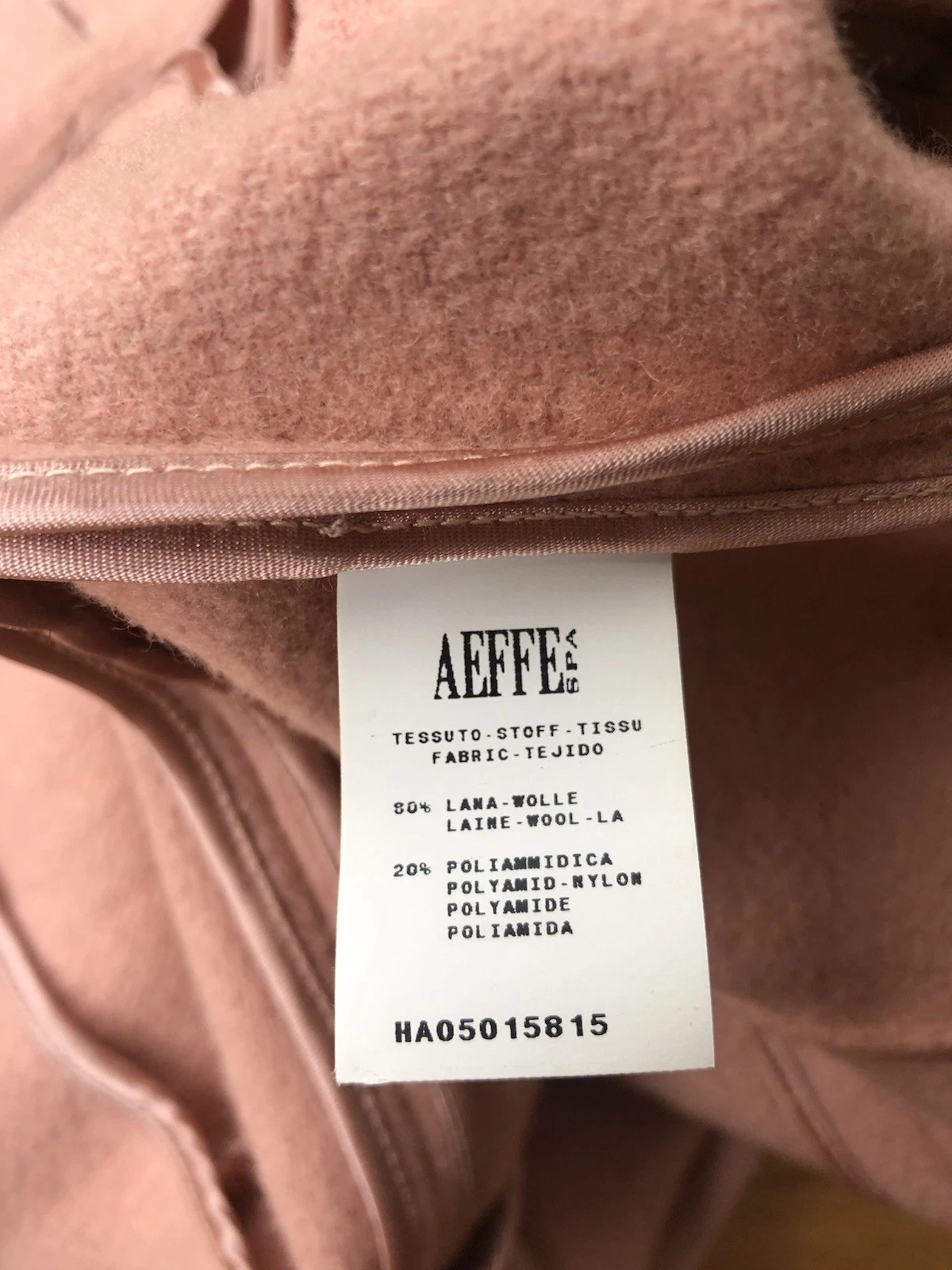 Moschino giacca blazer lana economico e chic dettagli volant taglia US 4 38 Italia