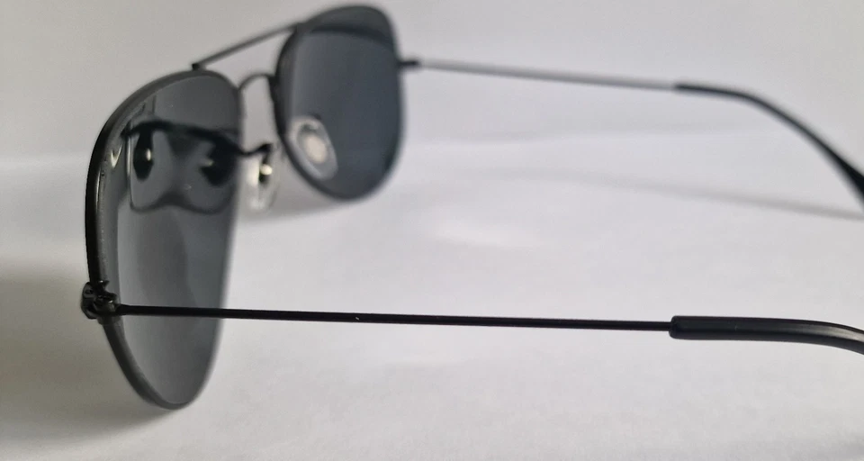 Ray-Ban Aviator Classic G15 Polarized Sunglasses - Black/Green, photo 4 of 5