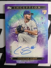 2024 Topps Inception - /199 Emerging Stars Autographs Christian Scott