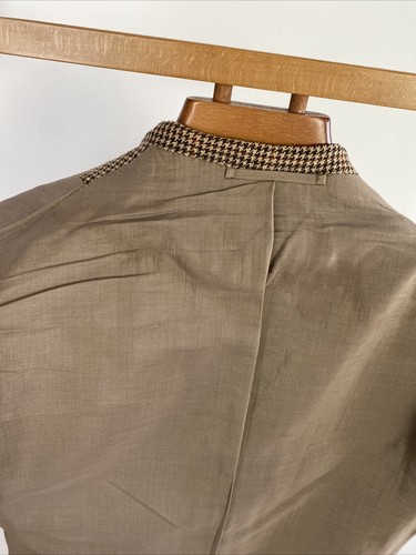 Huntsman & Sons of 11 Savile Row (40S) Gun Check Tweed BESPOKE Sport Coat Jacket - Picture 19 of 23