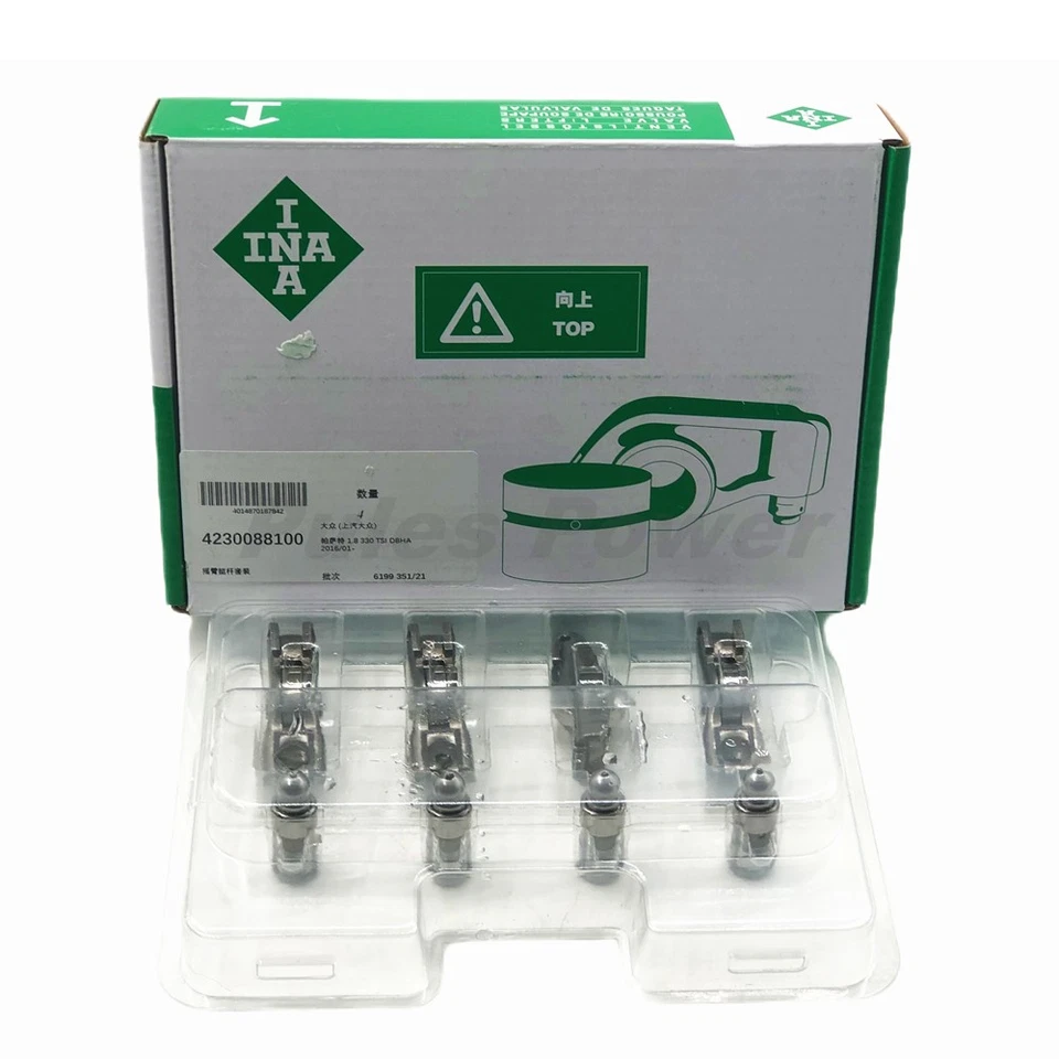 16pcs OEM INA Hydraulic Lifter & Roller Rocker Arm For Audi A4 quattro 2015-2019 Foto 3 de 4