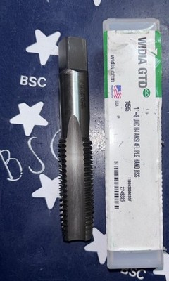 Widia GTD 1 -8 PLUG TAP UNC GH4 4FL HSS USA 14545 1  8tpi