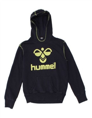 HUMMEL Jungen Grafik Hoodie Pullover 11-12 Jahre dunkelblau BT50