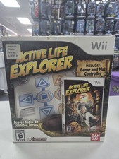 Nintendo Wii Active Life Explorer Outdoor Challenge Controller Mat and Game New