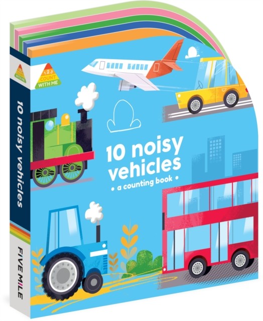 10 Noisy Vehicles (Board book)
