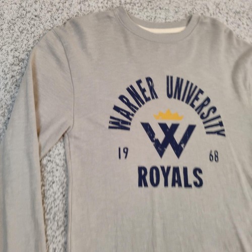 Warner University Royals Sweater Mens Small Unwind by League 1968 Crewneck Pullo - Picture 6 of 11