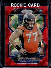 2021 Panini Prizm Quinn Meinerz RC Red Ice Rookie #430 Broncos