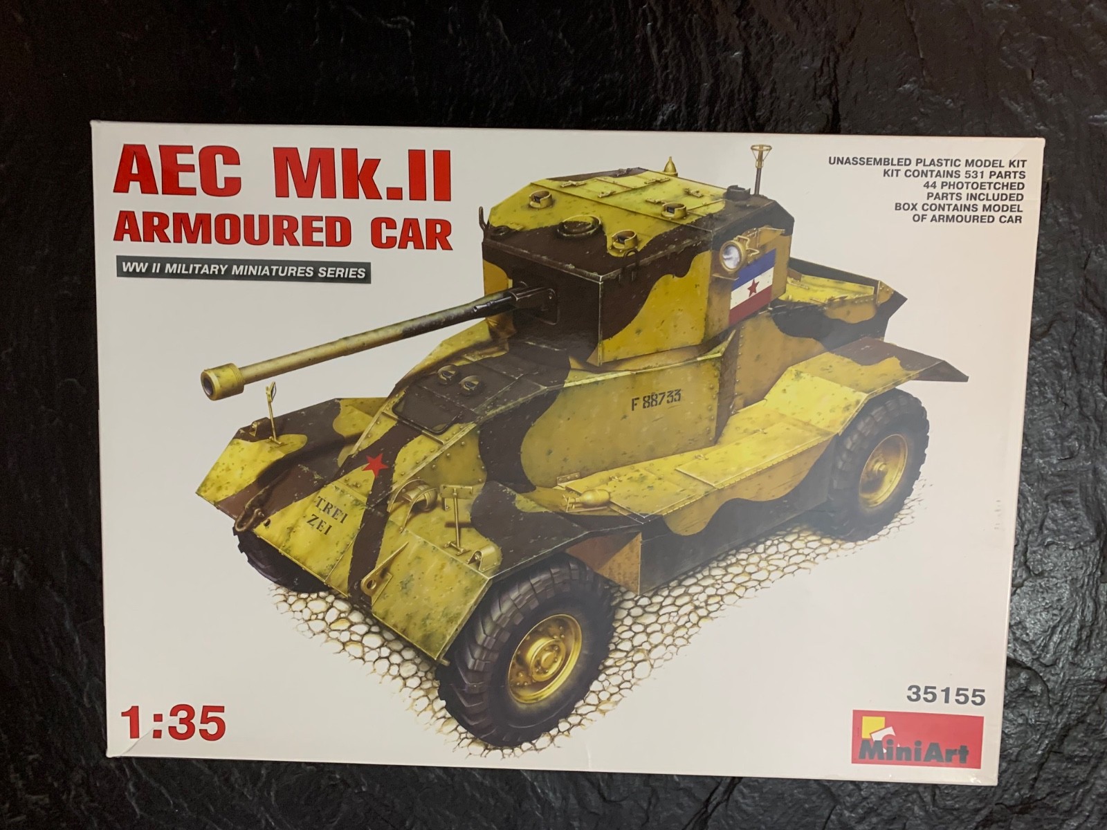 1/35 MiniArt British AEC Mk.II Heavy Armored Car 35155