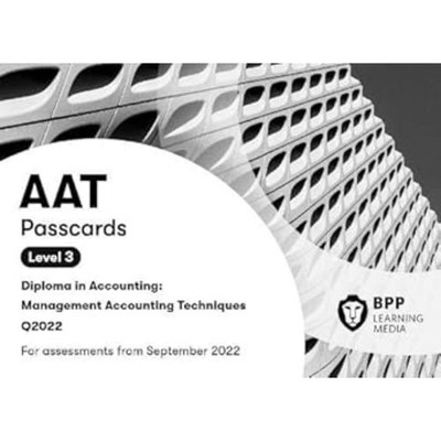 BPP Learning Media - AAT Management Accounting Techniques   Passcards  - H245z