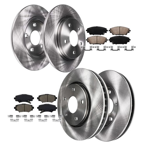 Callahan Brake Parts Brake Kit For Ford Transit Connect 2018 2023 Front And Rear Replacement Brake Rotors With Ceramic Brake Pads Ebyk045028