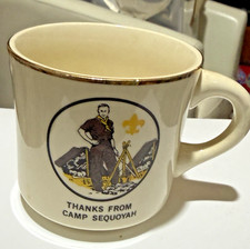 Camp Sequoyah Thank You Mug, Birmingham Area Council, Boy Scouts
