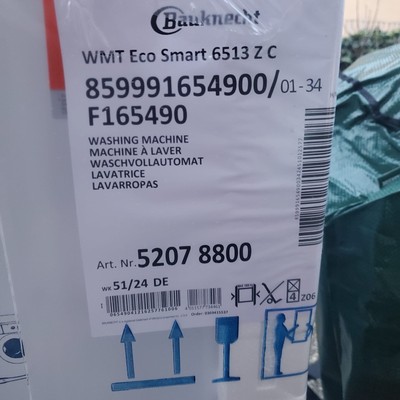 Bauknecht Waschmaschine Toplader Wmt Eco Smart 6513 Z C 
