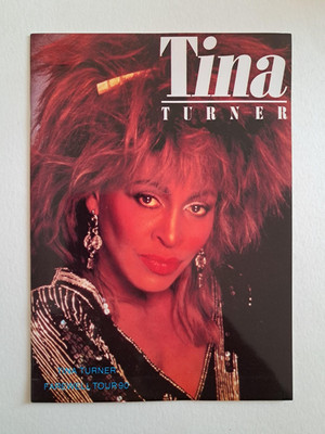 Tina Turner Farewell Foreign Affair Tour Programme 1990