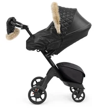 STOKKE Xplory & Trailz Stroller WINTER KIT with BONUS Rain Protection Kit-Black