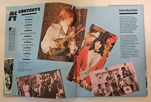 Tony Jasper The Rolling Stones Book Magazine 1976 BA - Picture 2 of 5