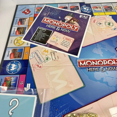 Monopoly 2015 HERE & NOW Edition Board Game EC Box Wear | eBay