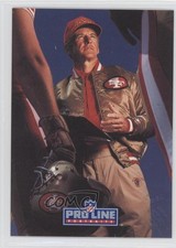 1991 Pro Line Portraits National Convention Embossing George Seifert #176 0q3