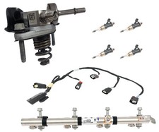 Gm Set 4 Fuel Injector Kit Rail Harness Gdi Fuel Pump For Lt1 Lt2 L86 L8t 22-25