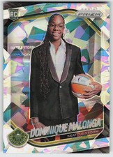 2025 Panini Prizm WNBA #144 Dominique Malonga Ice Prizms