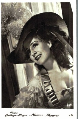 Norma Shearer     **    Original-France- Postkarte Postcard * Nr.  N 857 e