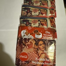 Orig. Coca Cola Postkarten Metall (5 stück) ...