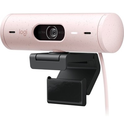 Logitech Core Brio 500 1080p Full HD Webcam in Rose - 960-001432