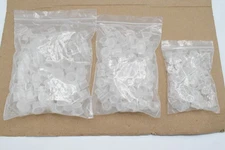 300 Pieces Tattoo Ink Pigment Cups Clear - 100 Each Large Medium Small