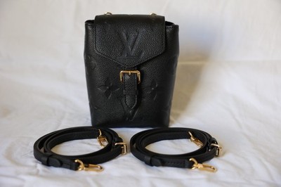 Louis Vuitton Tiny Backpack Black Leather