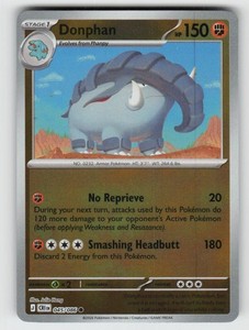 Donphan 045/086 Chaos Rising Reverse Holo