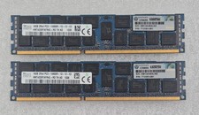 LOT 2 SK Hynix 16GB 2Rx4 PC3-14900R DDR3 HMT42GR7AFR4C-RD Server Memory RAM HP