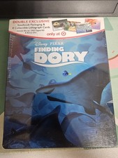 Finding Dory Target Exclusive Blu Ray  DVD Steelbook  BRAND NEW  SEALED