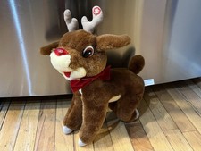 VINTAGE Robert L. May Co. Ltd. / "Rudolph" The Red Nose Reindeer Plush 