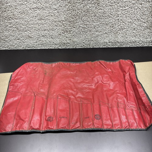 Mac Tools KC 16 Slot Tool Roll Bag Pouch For Wrenches, Ratchets, Screwdrivers 