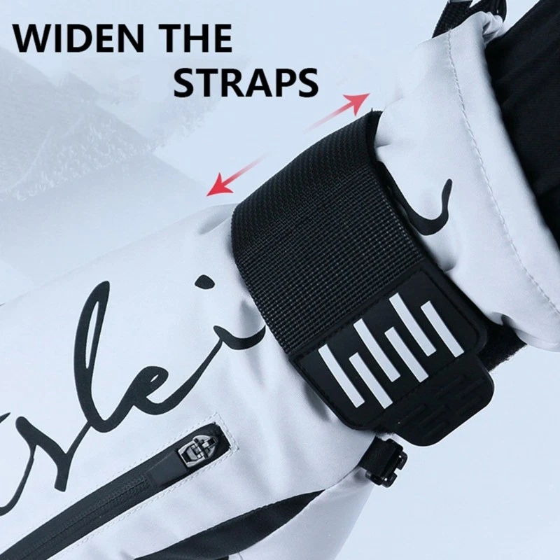 Thermal Touchscreens Winter Glove, Warm Watertight Gloves for Bike Riding Hiking