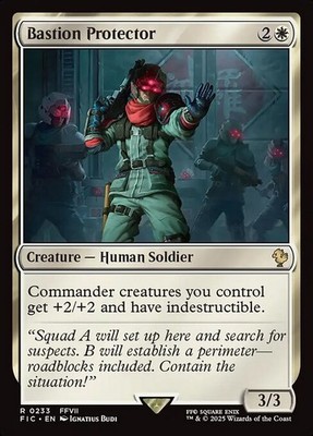 Bastion Protector 233 R Normal FIC MTG NM