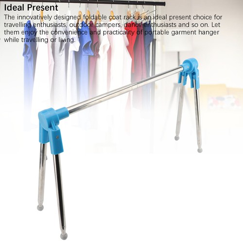 Travel Garment Rack Retractable Travel Foldable Drying Rack For Dance - Picture 10 of 24