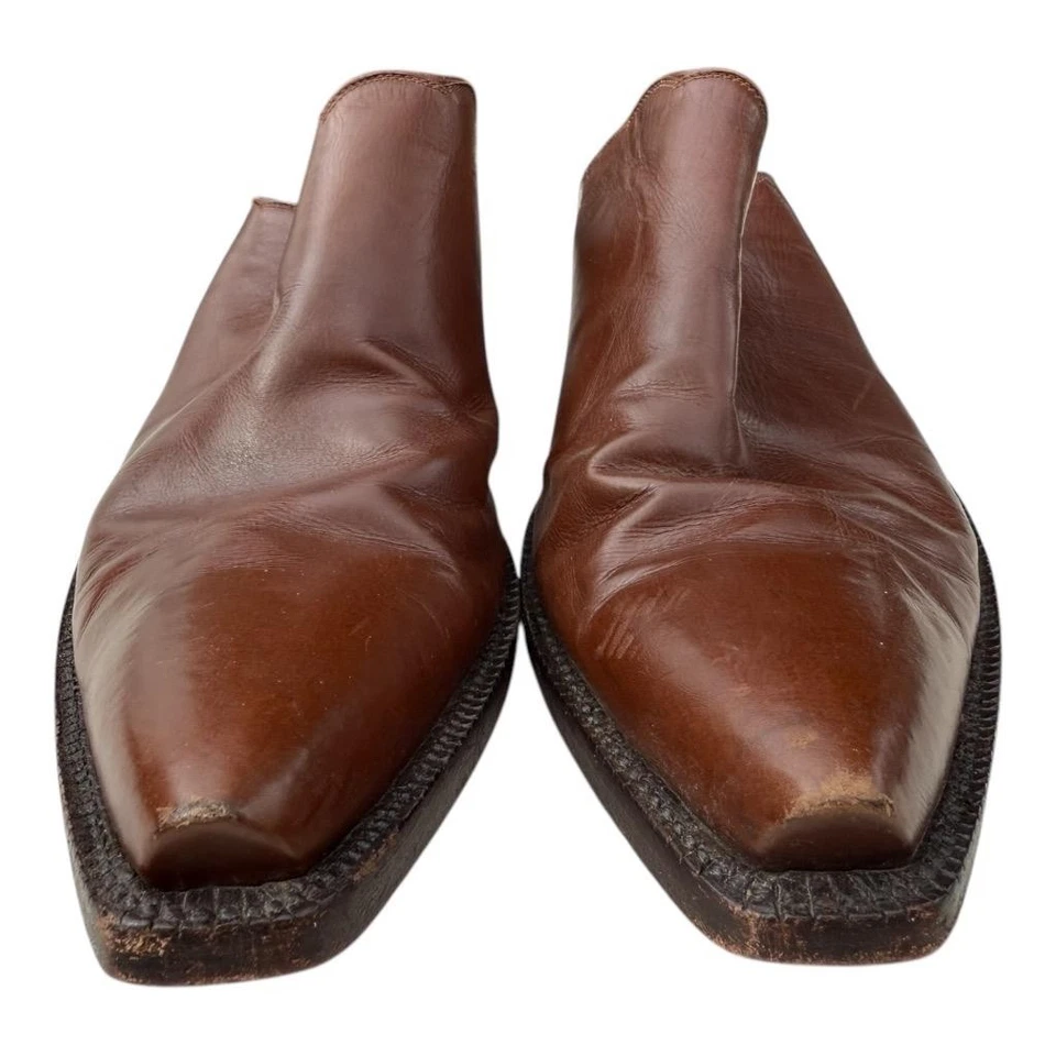 Botas Star Marrón Western Cowboy Mule Mujer talla 8.5 Foto 3 de 4