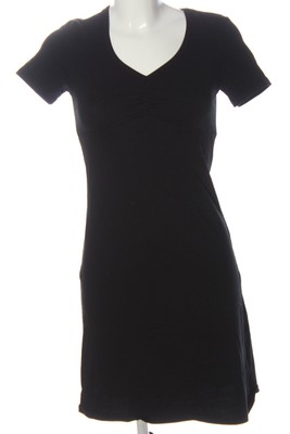 FLASHLIGHTS Strickkleid Damen Kleid Gr. DE 34 schwarz Casual-Look