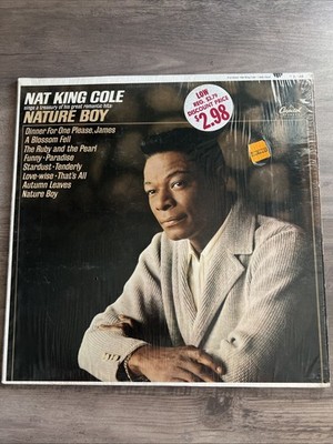 Nat King Cole Nature Boy Vinyl LP Vintage 1960's Shrink