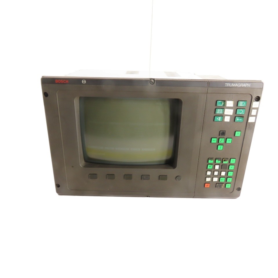 Bosch MONO-PL1.0-12" Trumagraph CNC Monitor Operator Interface 24V
