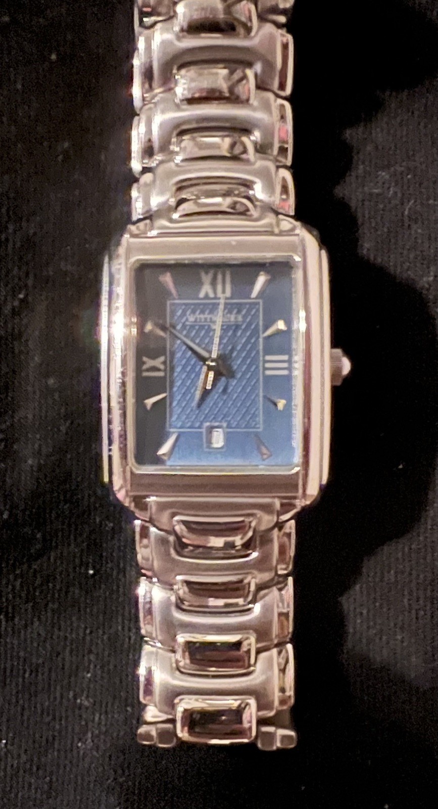 Wittnauer Women's Rectangular Dial Face Wristwatc… - image 1