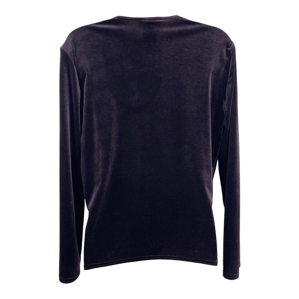 Cárdigan Kathie Lee Terciopelo Mujer Capricho Oscuro Academia Retro Floral Top Talla S Foto 2 de 4