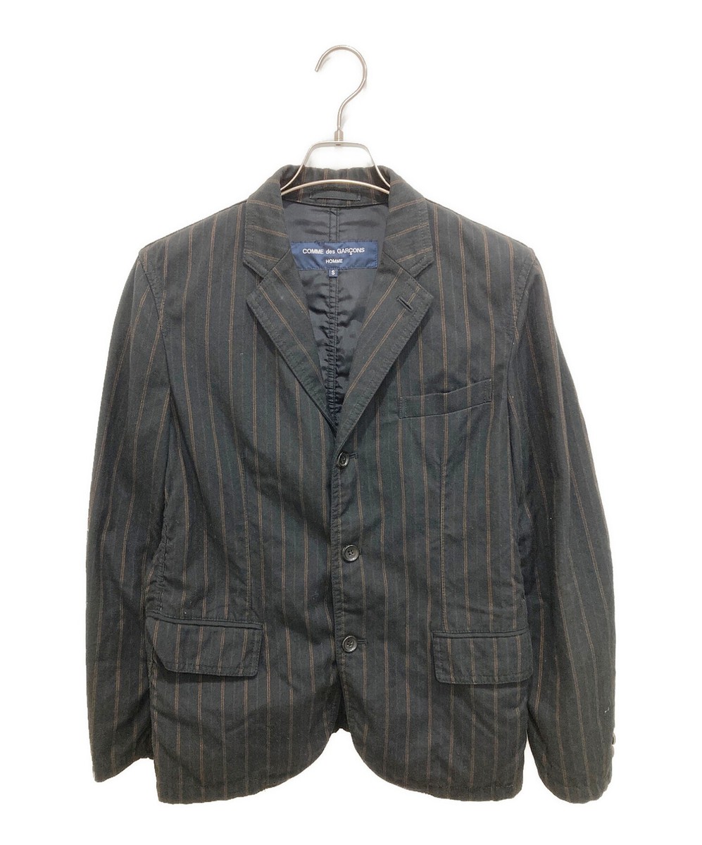 COMME des GARCONS HOMME striped tailored jacket Size: S COMME des GARCONS HOMME striped tailored jacket Size: S