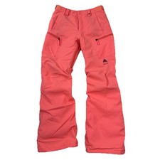 Burton Sweetart Snowboard Pants Girls Youth XL Coral Pink Room To Grow Snow Gear